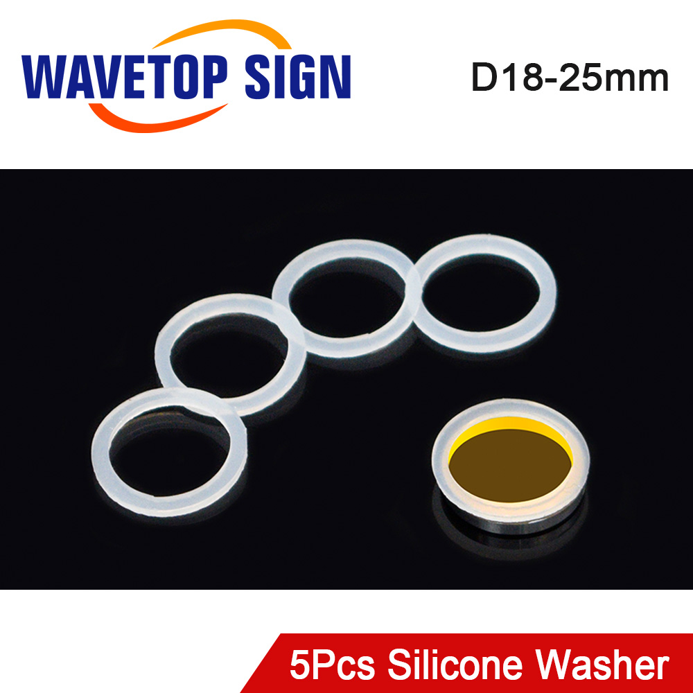 Laser Focus Lens - WaveTopSign 5Pcs/Lot Silicone Washer 18/19/20/25mm For