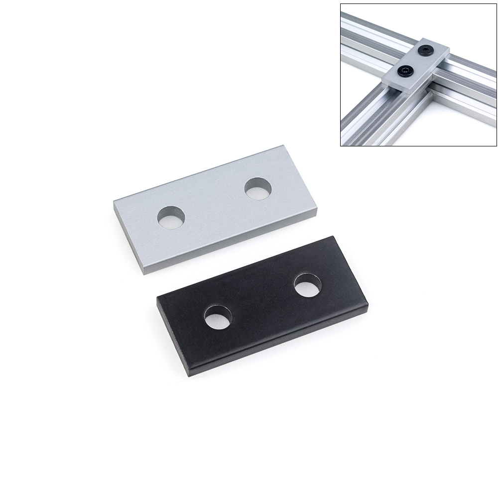 Cnc Router Machine - 10Pcs Openbuilds 2 Hole Joining Strip
