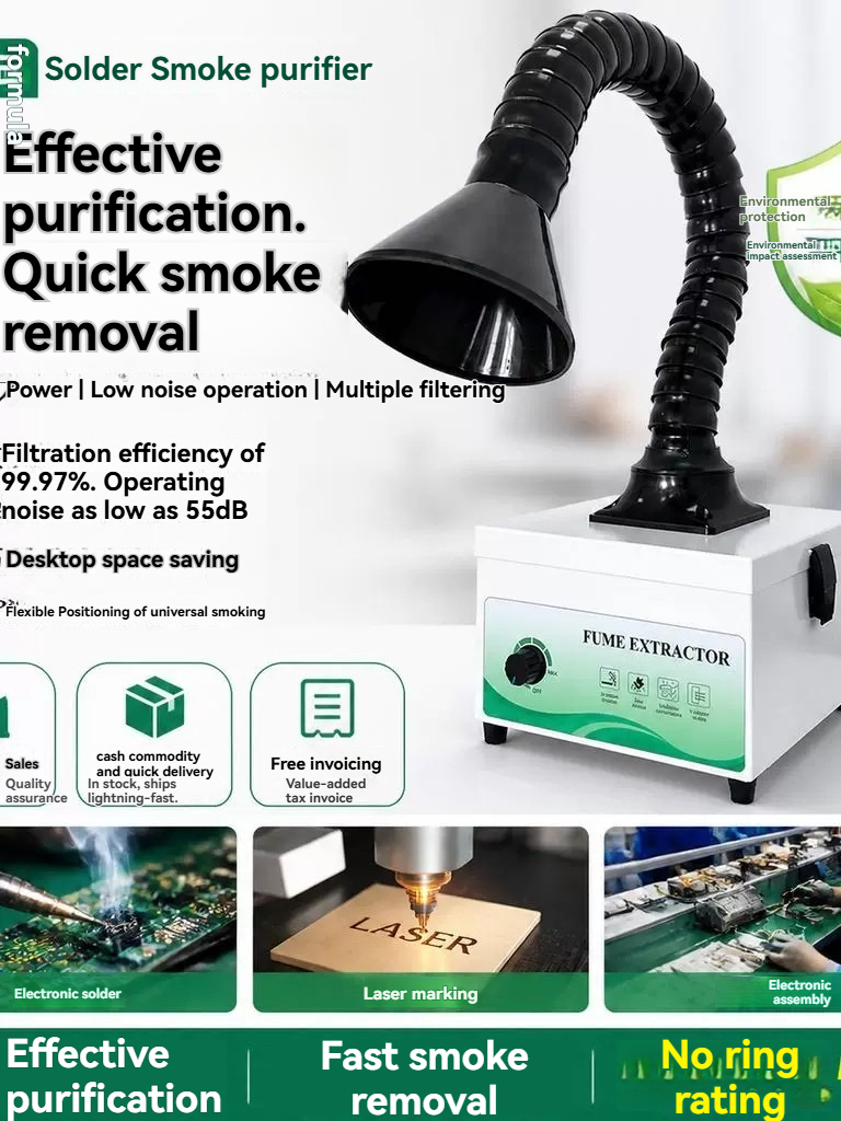 Mini Solder Smoke Absorber – I - Industrial Laser Fume Extractor 评论和价格