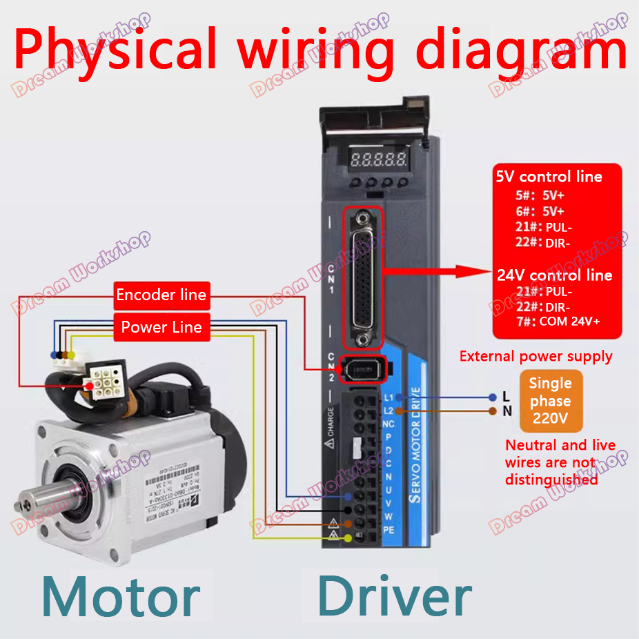 CNC Servo Motor Set 40/60/80 S - Servo Motor Cnc 评论和价格