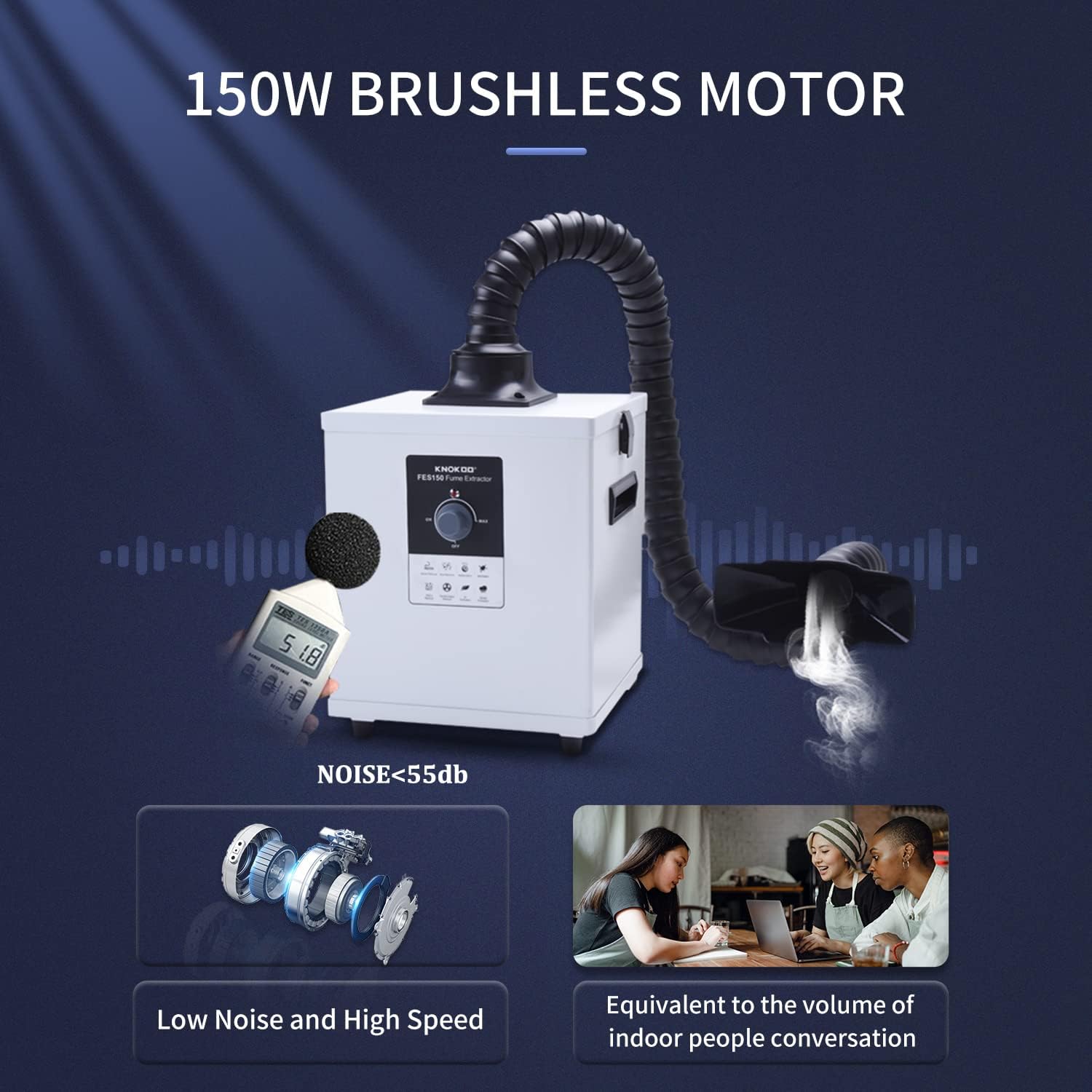 KNOKOO FES150 Industrial Laser - Industrial Laser Fume Extractor 评论和价格