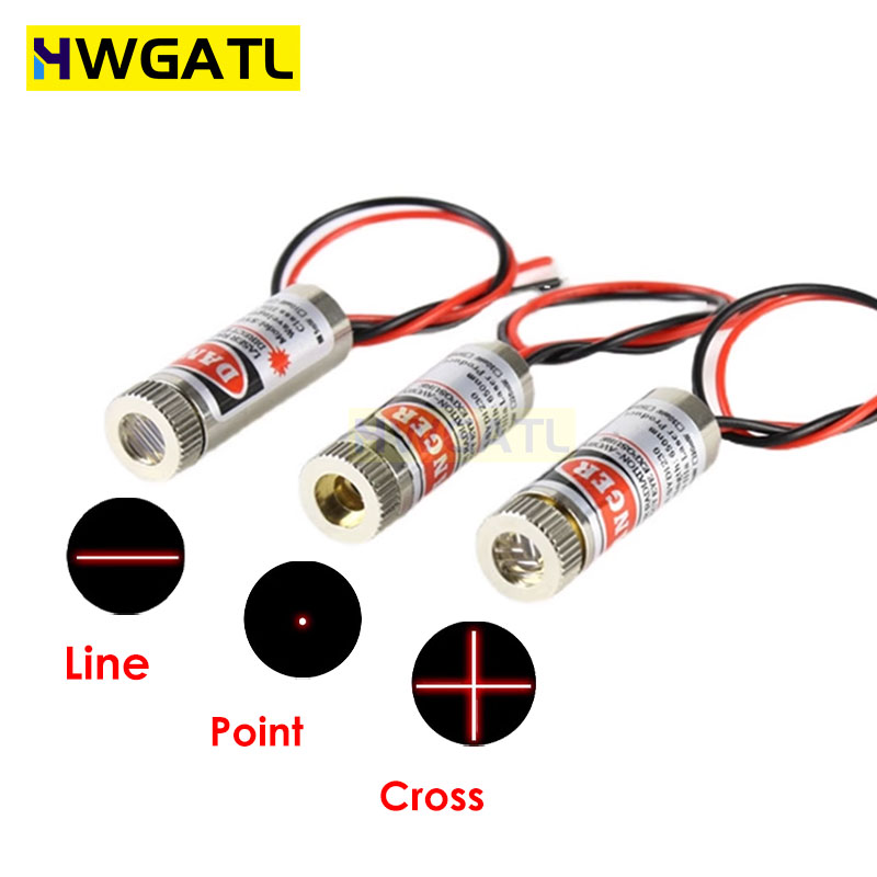 650nm 5mW Red Point / Line / C - Laser Focus Lens 评论和价格
