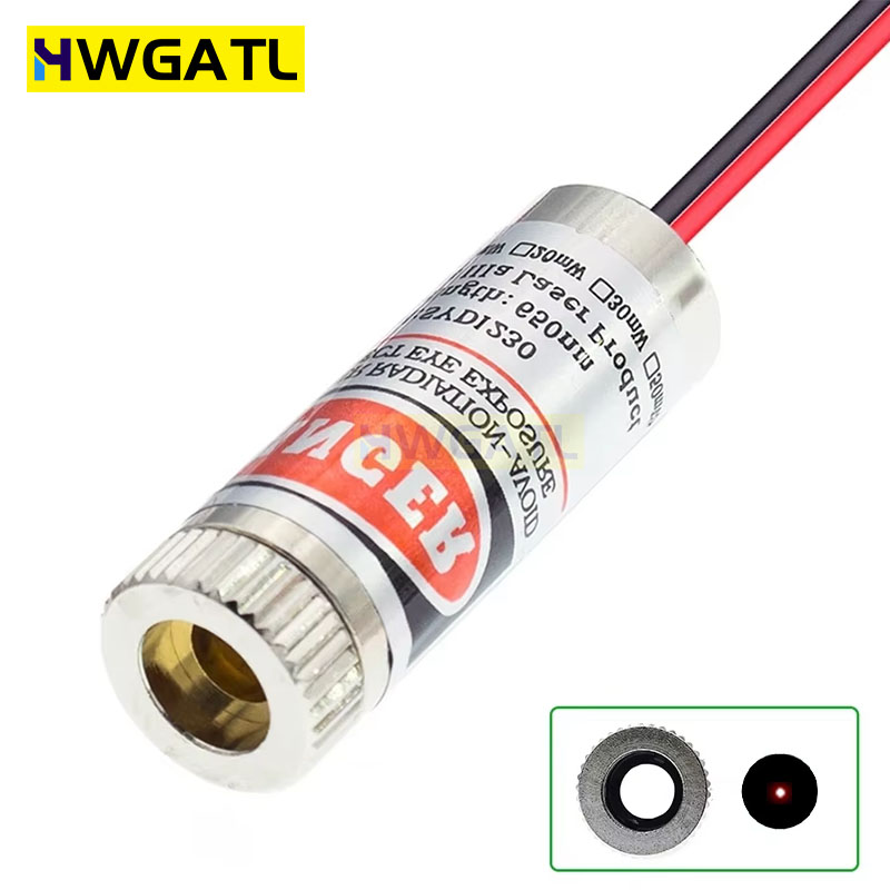 650nm 5mW Red Point / Line / C - Laser Focus Lens 评论和价格